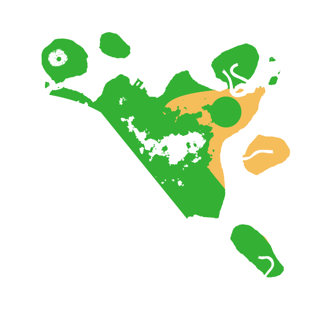 Biome Rust Map: Procedural Map, Size: 2750, Seed: 54321