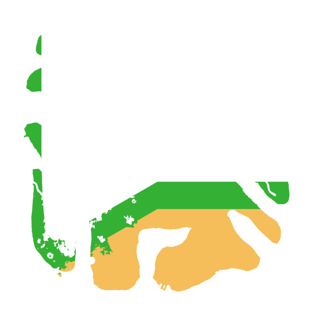 Biome Rust Map: Procedural Map, Size: 3700, Seed: 352528780