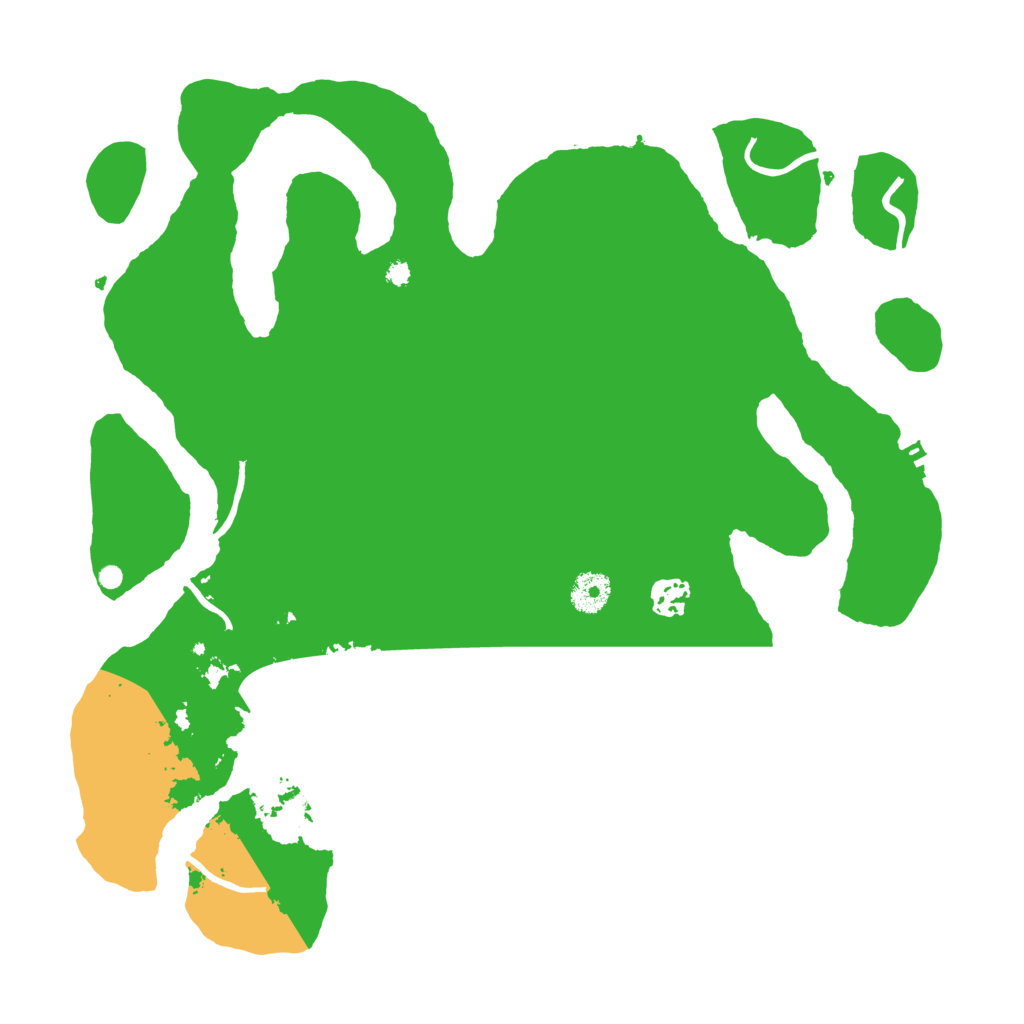 Biome Rust Map: Procedural Map, Size: 3800, Seed: 1656801559