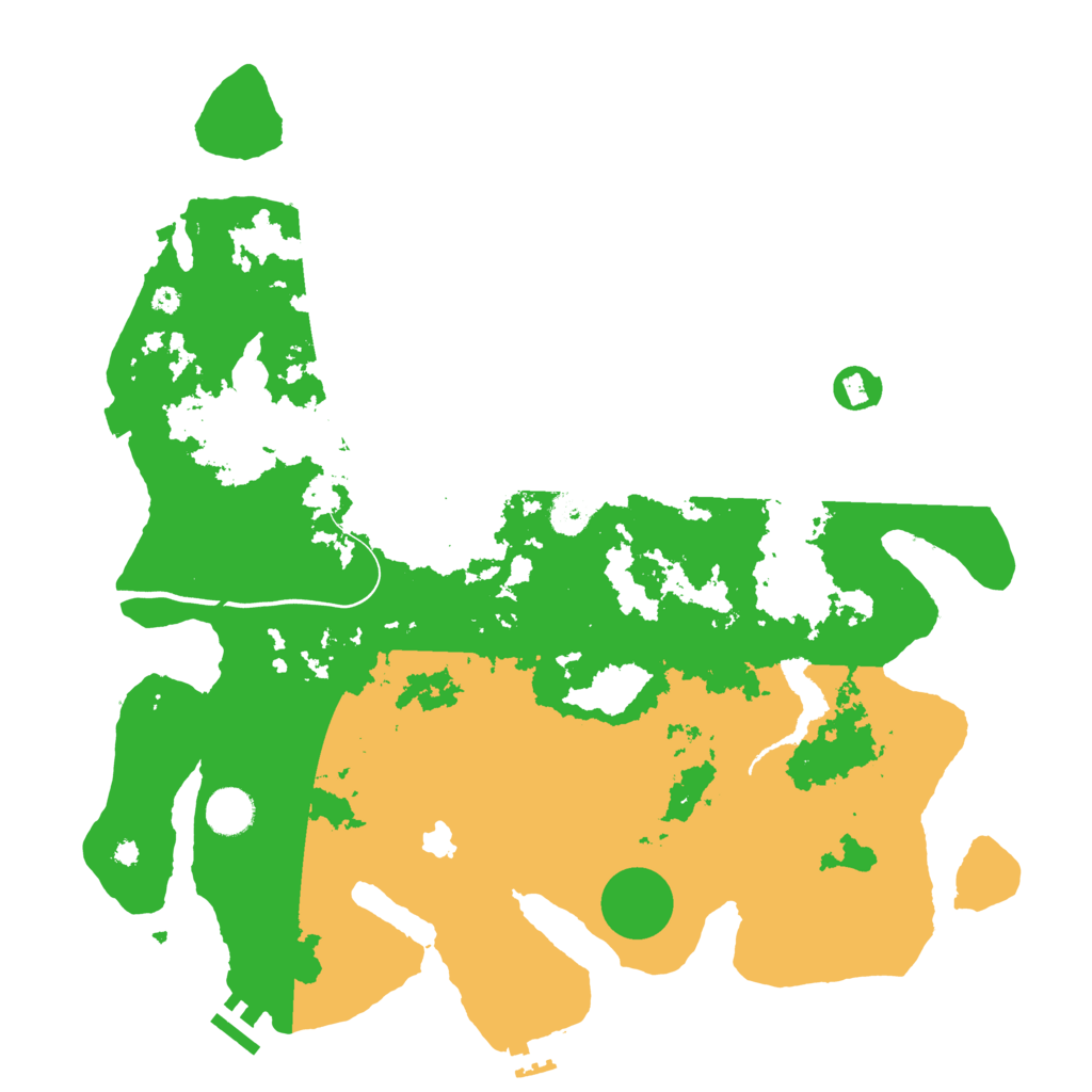 Biome Rust Map: Procedural Map, Size: 4000, Seed: 506591