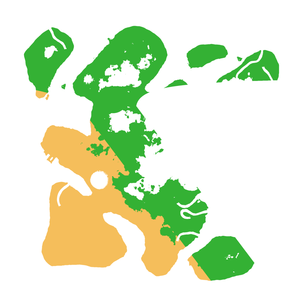 Biome Rust Map: Procedural Map, Size: 3000, Seed: 1315729369