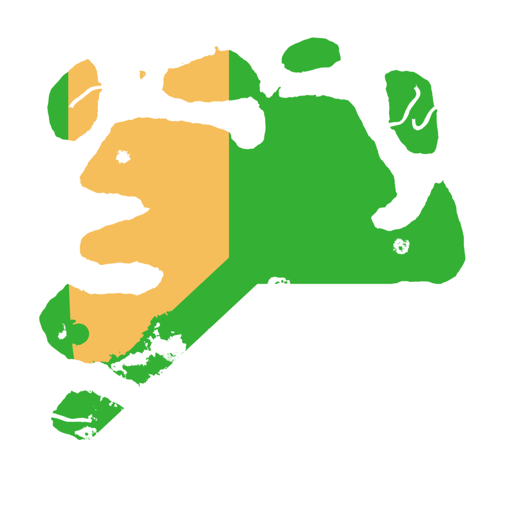 Biome Rust Map: Procedural Map, Size: 3300, Seed: 730047086