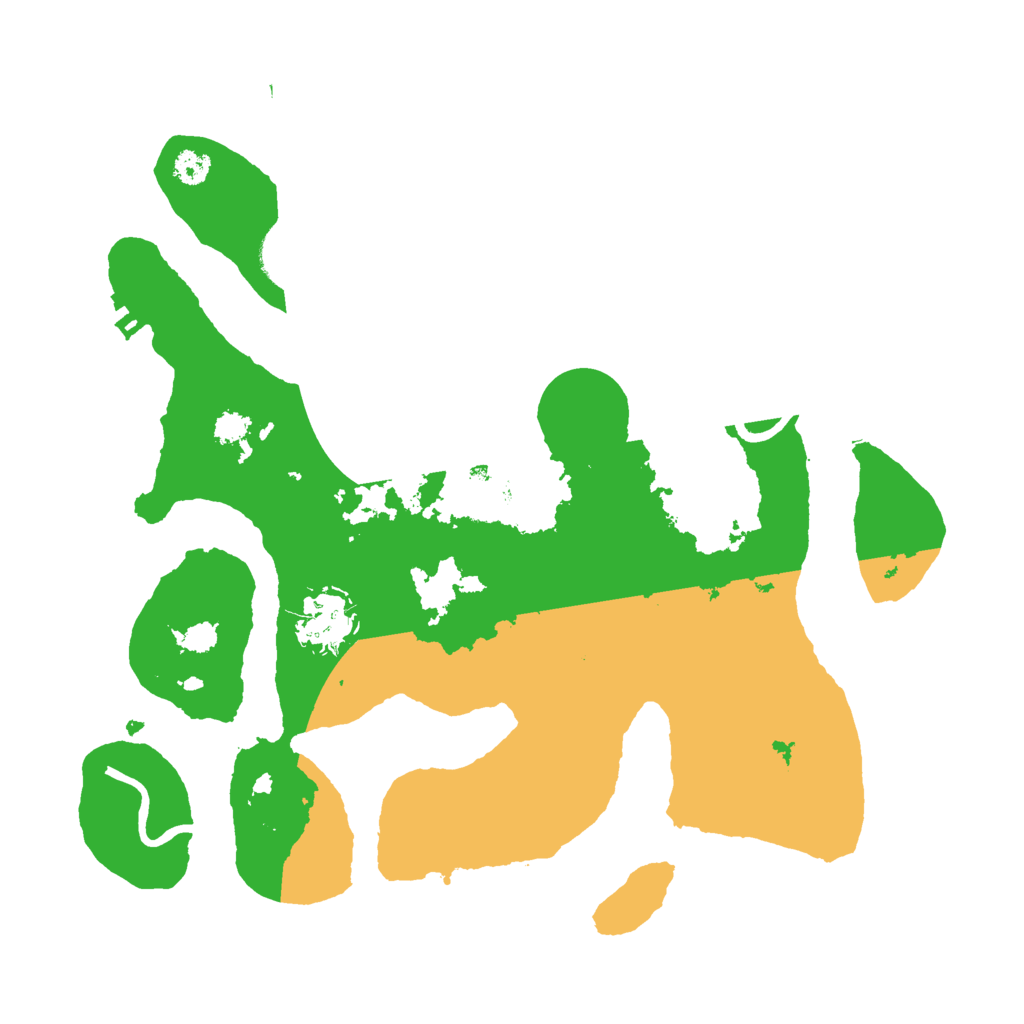 Biome Rust Map: Procedural Map, Size: 3000, Seed: 1079531792