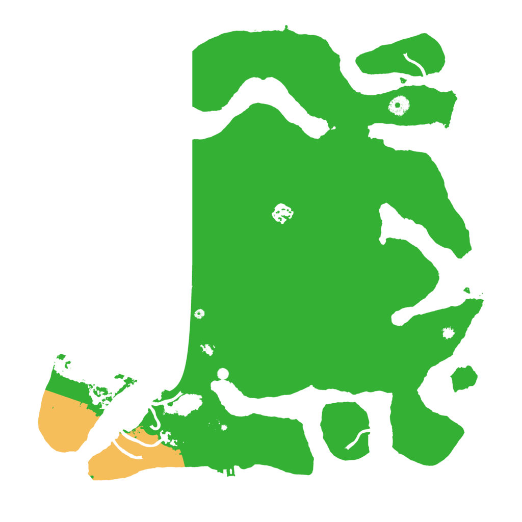 Biome Rust Map: Procedural Map, Size: 4000, Seed: 91215991