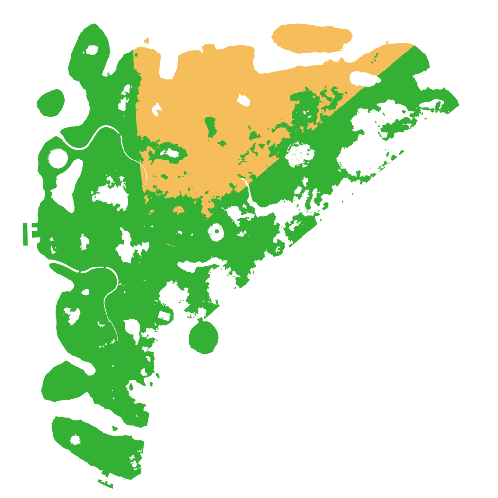 Biome Rust Map: Procedural Map, Size: 4500, Seed: 603525976