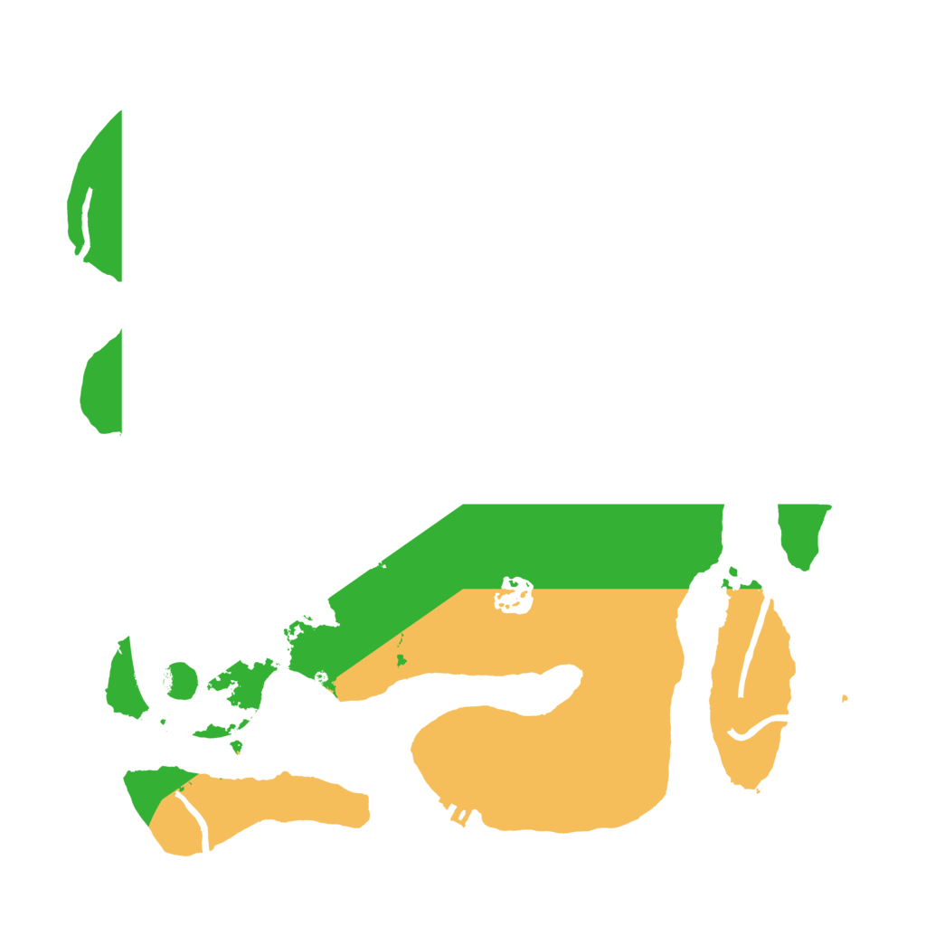 Biome Rust Map: Procedural Map, Size: 3500, Seed: 1587042697