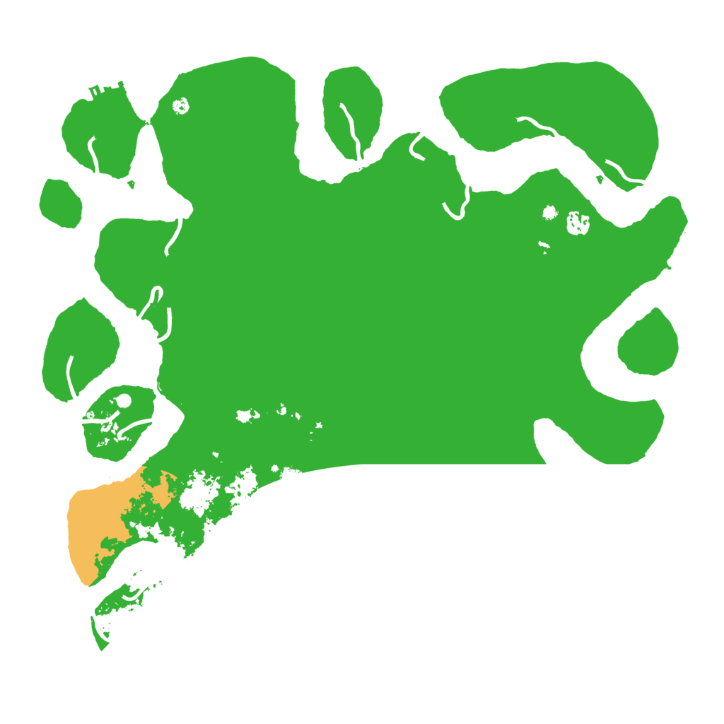 Biome Rust Map: Procedural Map, Size: 4500, Seed: 501366053