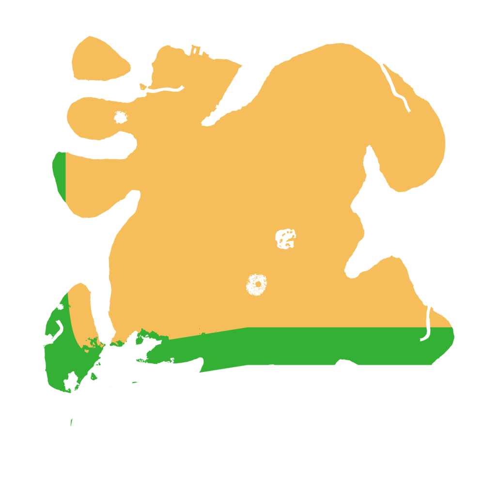 Biome Rust Map: Procedural Map, Size: 3500, Seed: 17467865