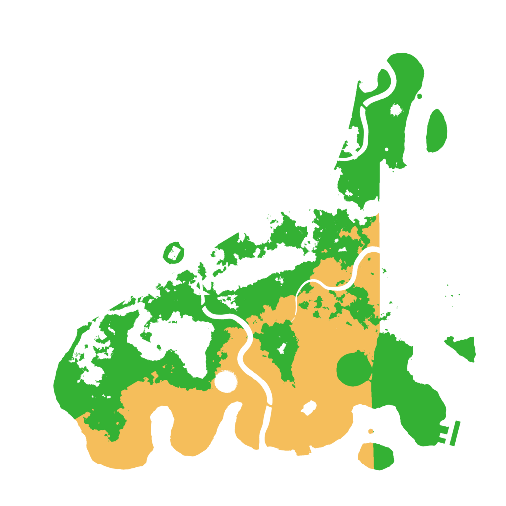 Biome Rust Map: Procedural Map, Size: 4000, Seed: 4576890