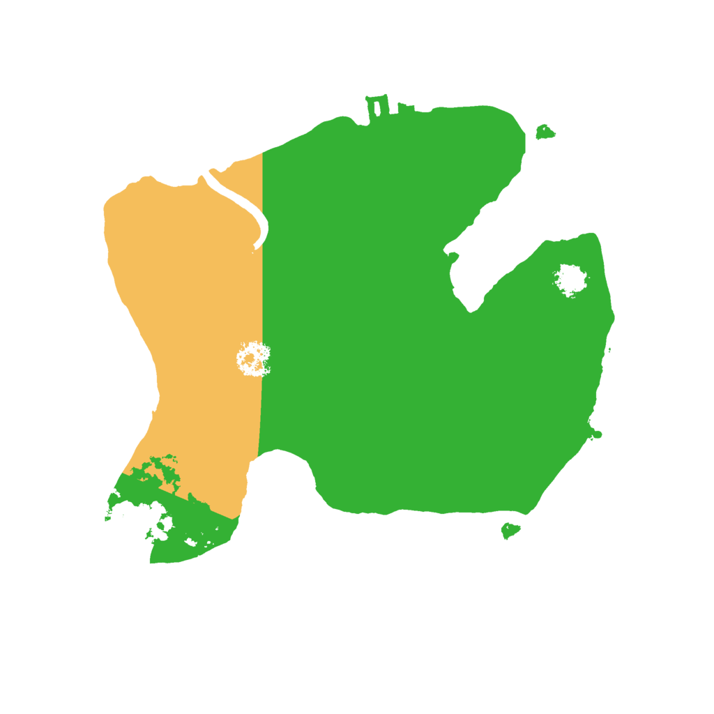 Biome Rust Map: Procedural Map, Size: 2000, Seed: 911