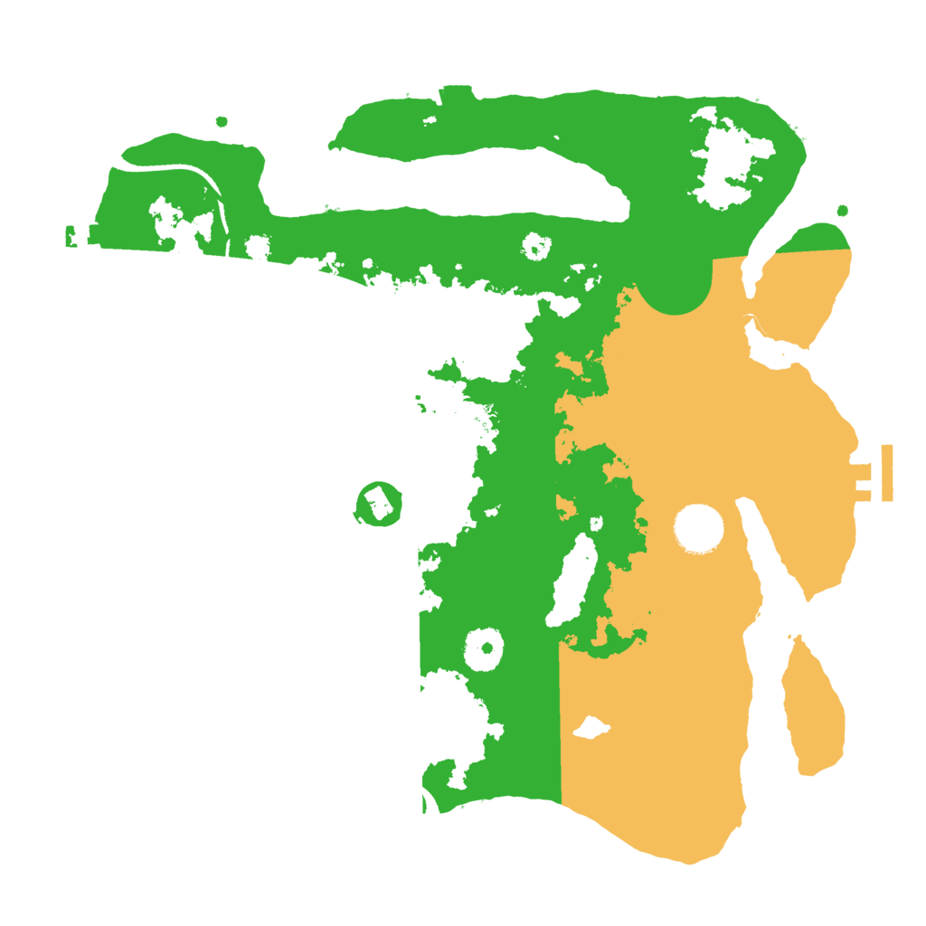 Biome Rust Map: Procedural Map, Size: 3300, Seed: 8192021