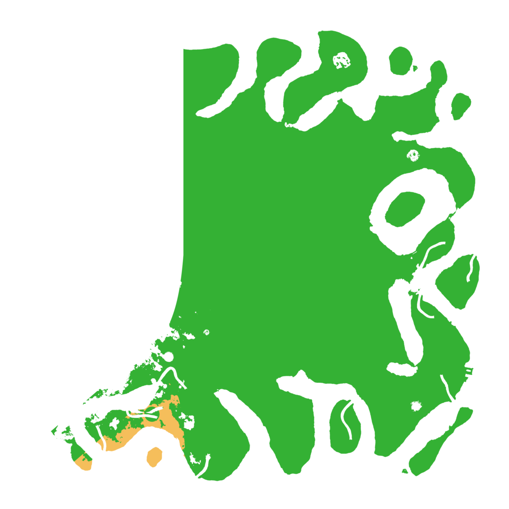 Biome Rust Map: Procedural Map, Size: 4500, Seed: 1425172