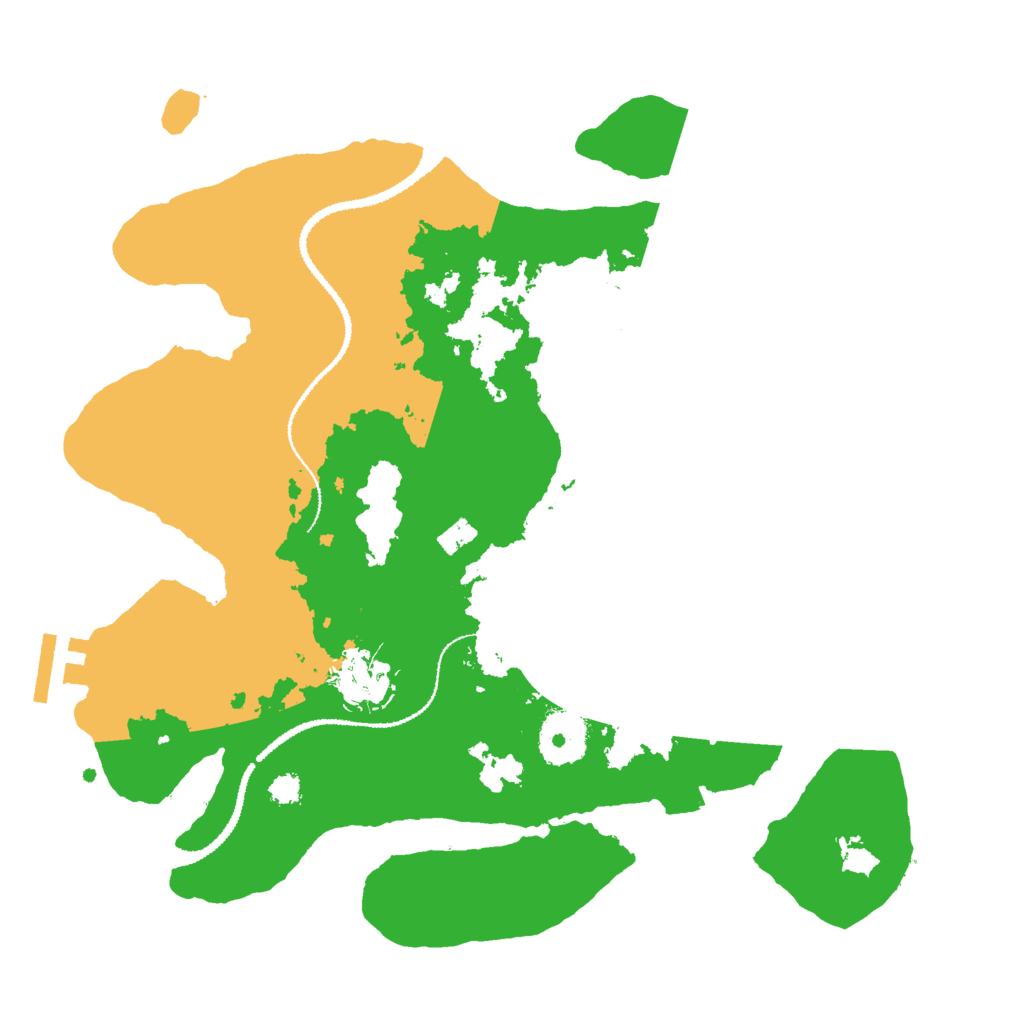 Biome Rust Map: Procedural Map, Size: 3000, Seed: 1809440477