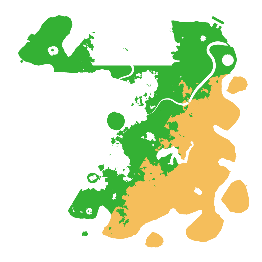 Biome Rust Map: Procedural Map, Size: 4000, Seed: 694984746