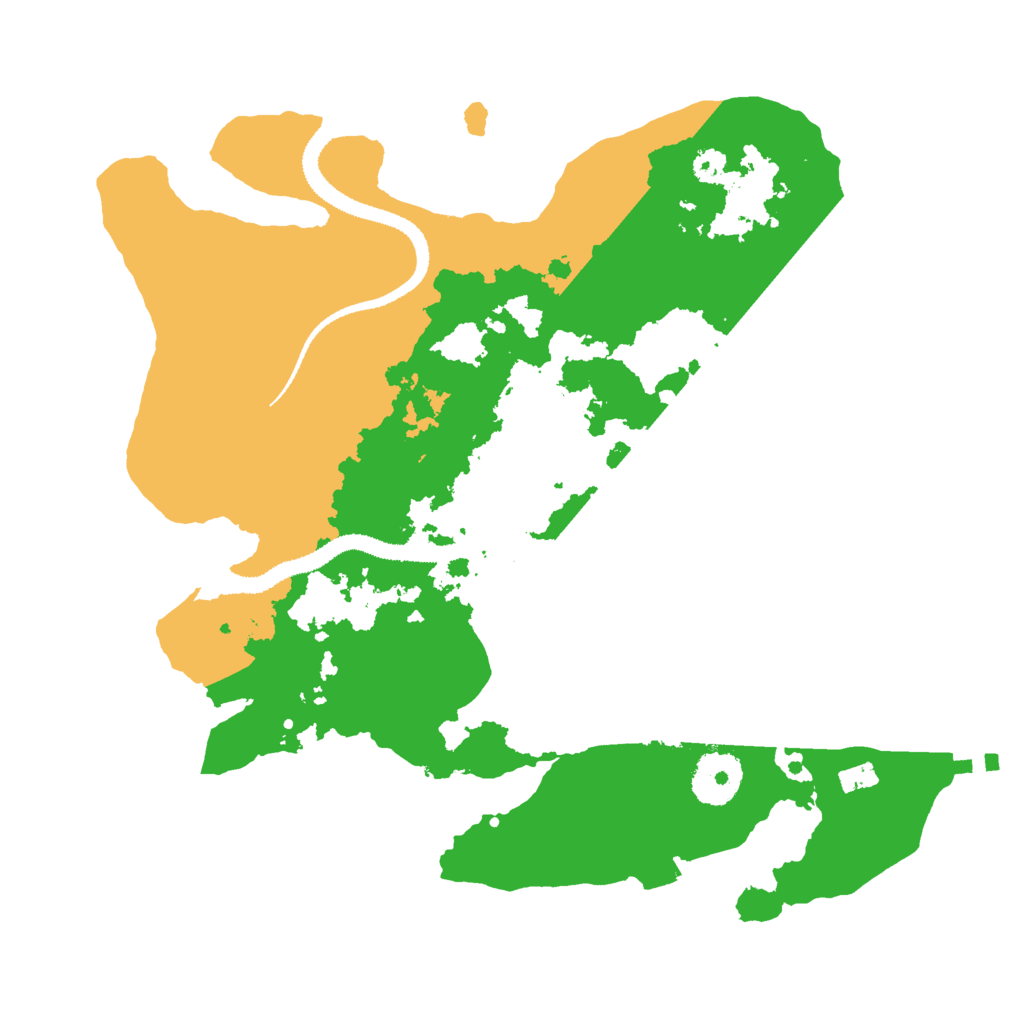 Biome Rust Map: Procedural Map, Size: 3000, Seed: 1704126017