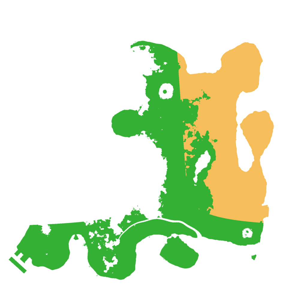Biome Rust Map: Procedural Map, Size: 3000, Seed: 2424155