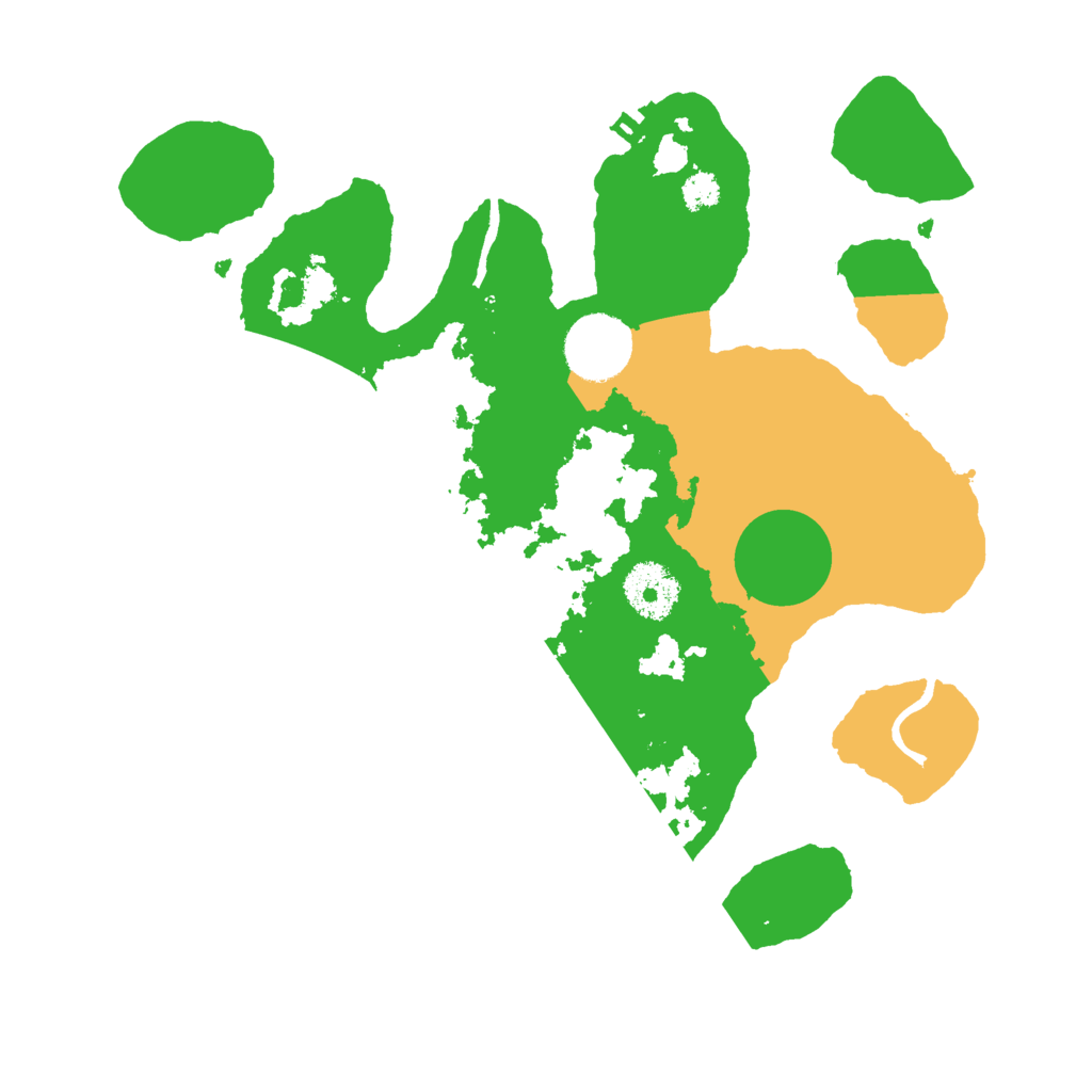 Biome Rust Map: Procedural Map, Size: 3000, Seed: 13762310