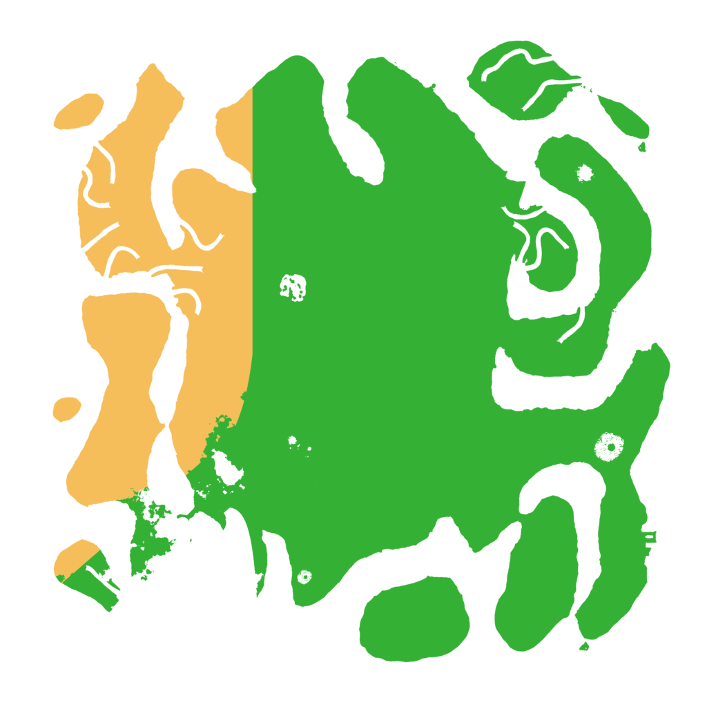 Biome Rust Map: Procedural Map, Size: 3800, Seed: 9665486