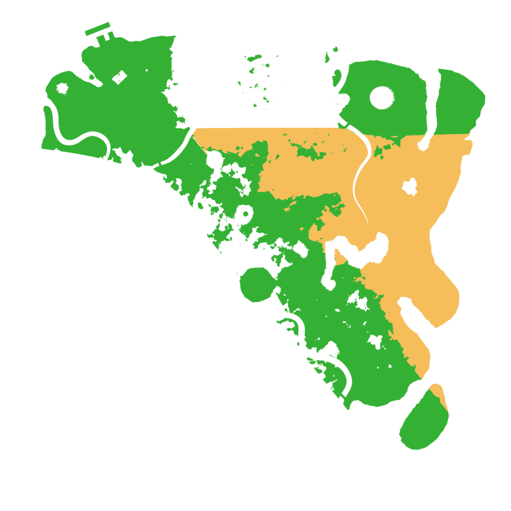 Biome Rust Map: Procedural Map, Size: 4000, Seed: 1349875601