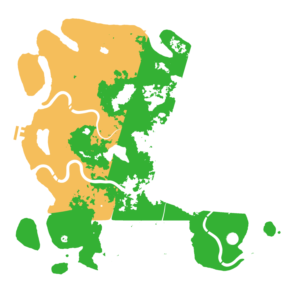 Biome Rust Map: Procedural Map, Size: 4250, Seed: 274971642