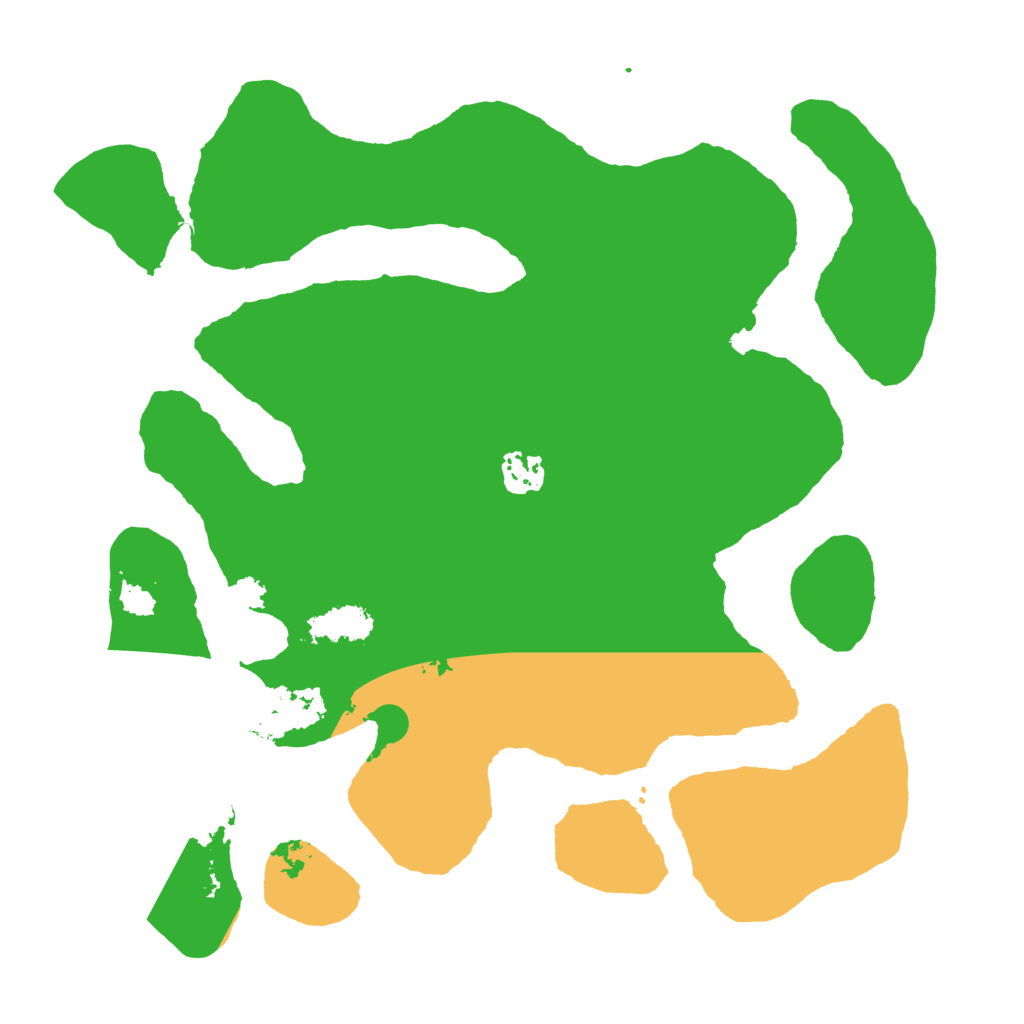 Biome Rust Map: Barren, Size: 3500, Seed: 1900