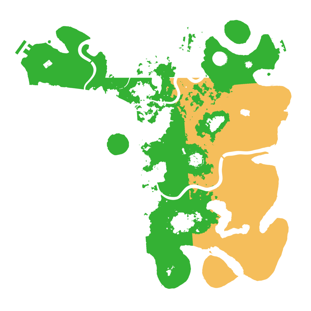 Biome Rust Map: Procedural Map, Size: 4000, Seed: 787060379