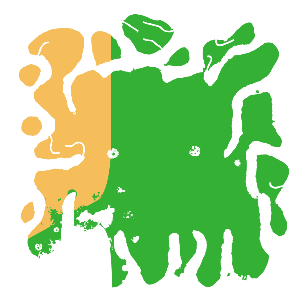 Biome Rust Map: Procedural Map, Size: 4300, Seed: 1965243799