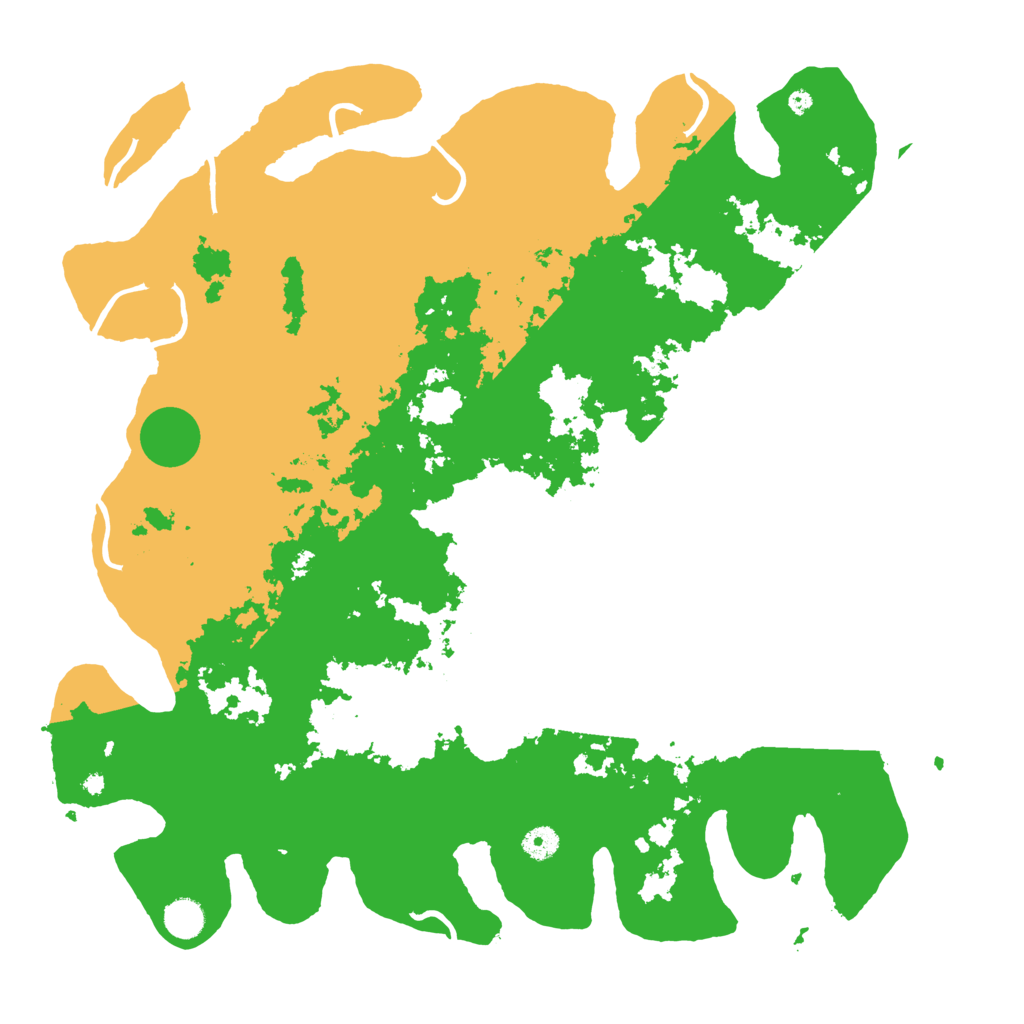 Biome Rust Map: Procedural Map, Size: 4500, Seed: 4839296