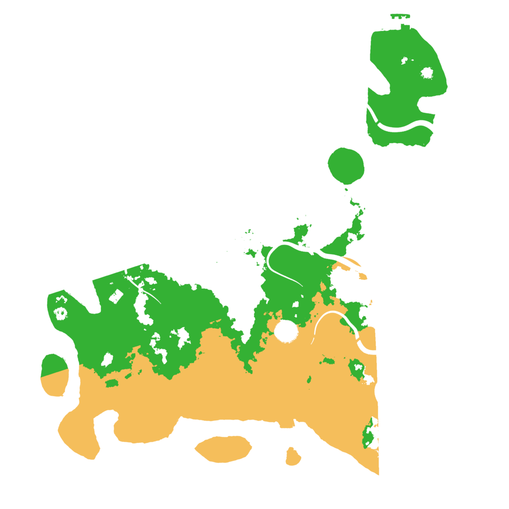 Biome Rust Map: Procedural Map, Size: 3969, Seed: 200821