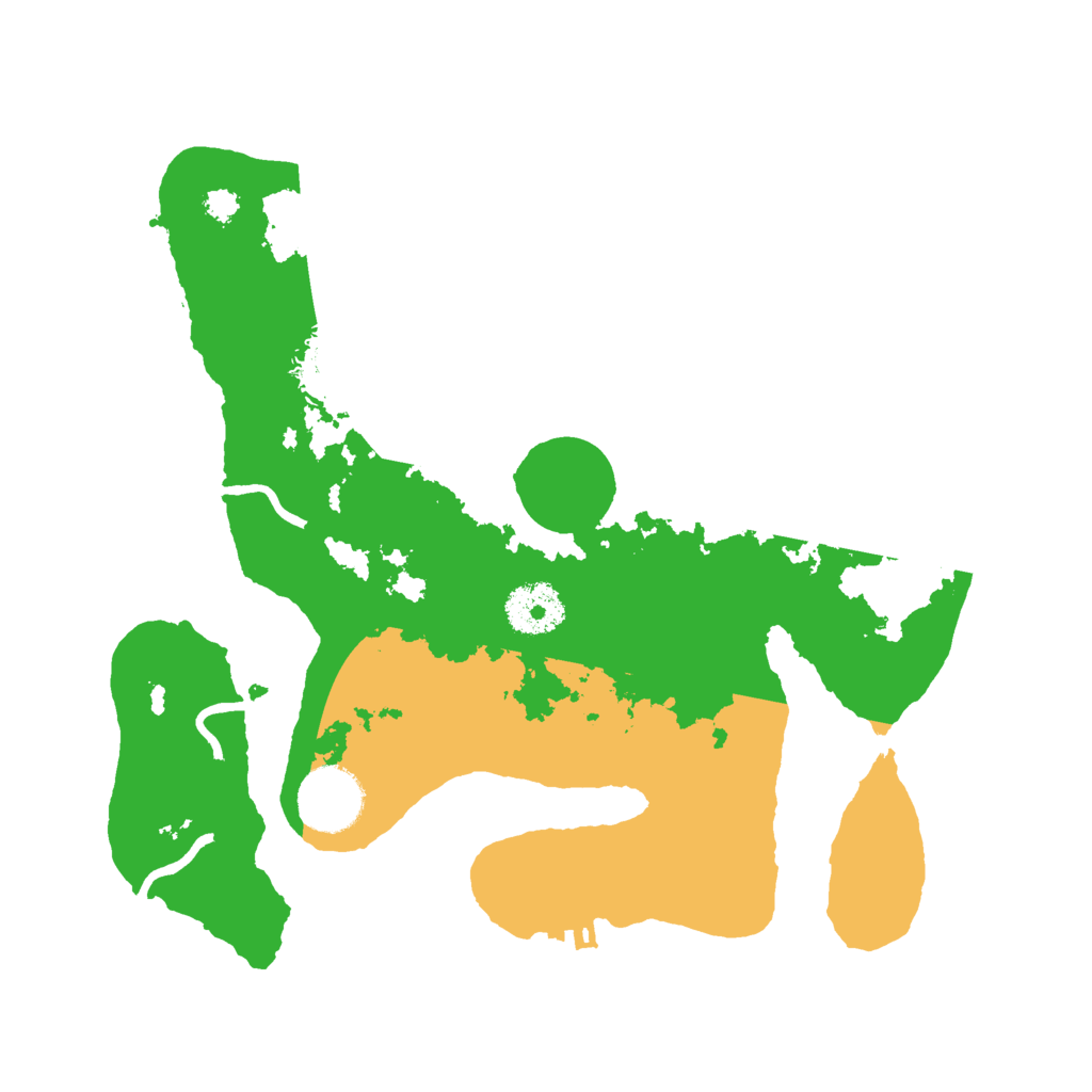 Biome Rust Map: Procedural Map, Size: 3000, Seed: 2062546207