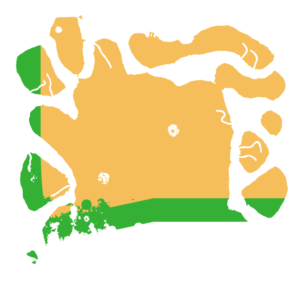 Biome Rust Map: Procedural Map, Size: 4000, Seed: 8934759