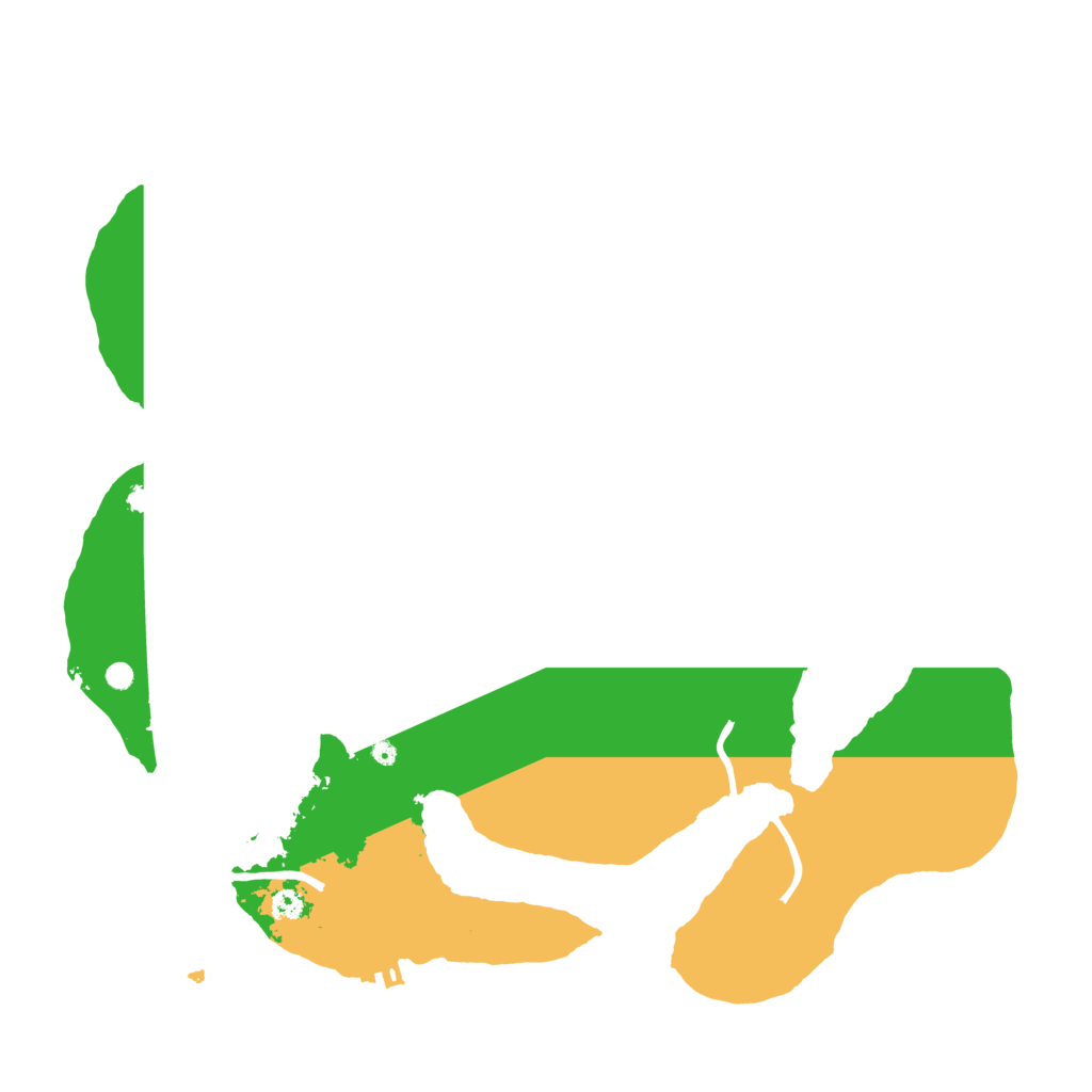 Biome Rust Map: Procedural Map, Size: 3500, Seed: 20082005