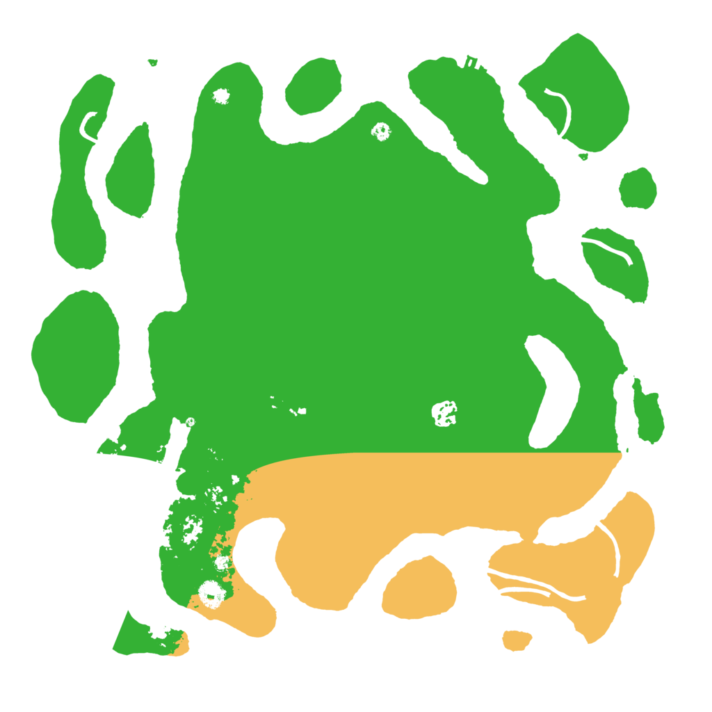 Biome Rust Map: Procedural Map, Size: 4000, Seed: 98421