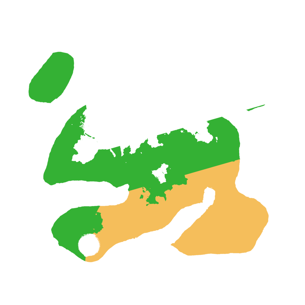 Biome Rust Map: Barren, Size: 2500, Seed: 71237