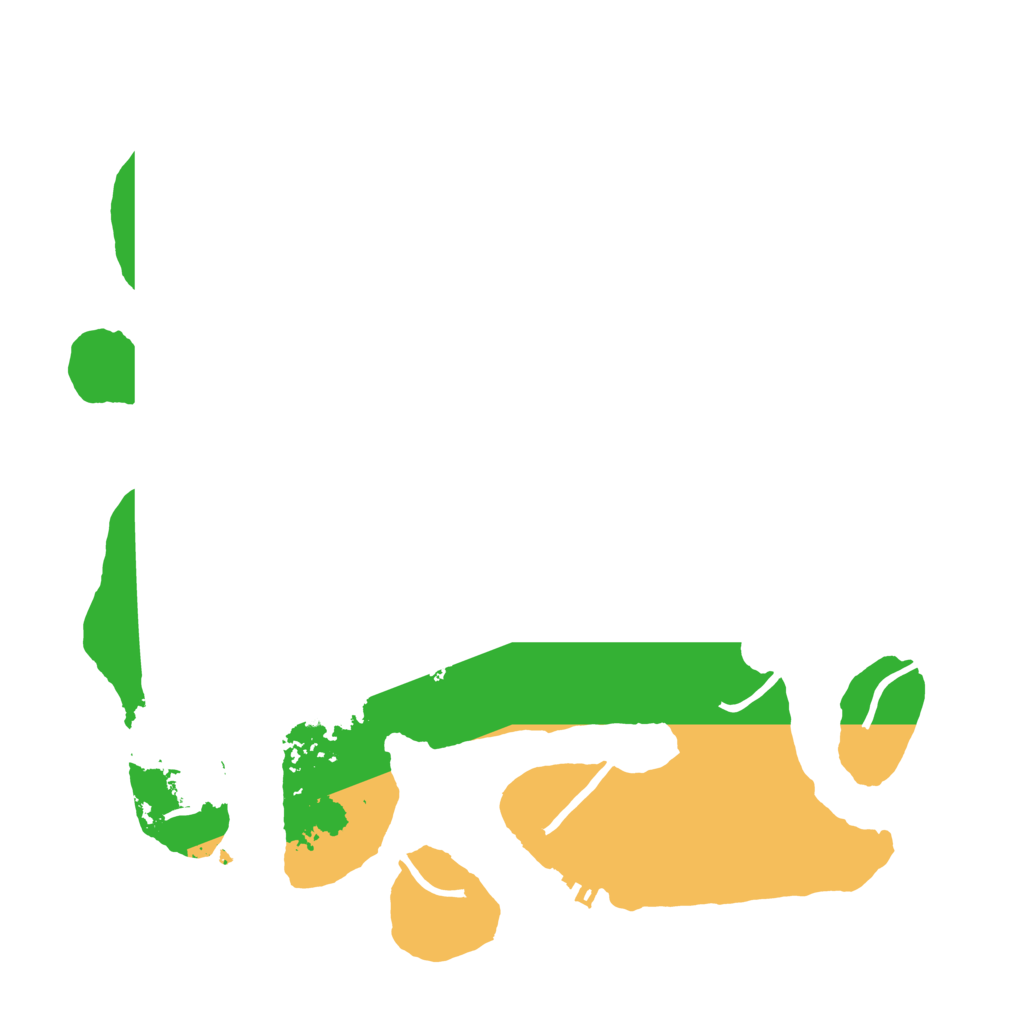 Biome Rust Map: Procedural Map, Size: 3500, Seed: 5347