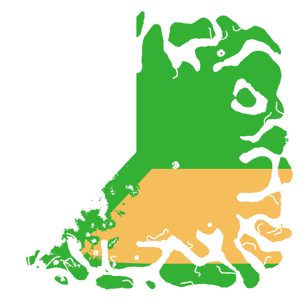 Biome Rust Map: Procedural Map, Size: 6000, Seed: 79080120