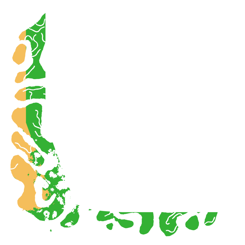 Biome Rust Map: Procedural Map, Size: 6000, Seed: 66680085