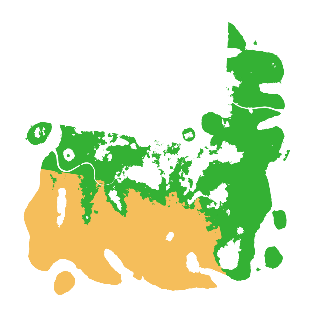 Biome Rust Map: Procedural Map, Size: 4000, Seed: 28498