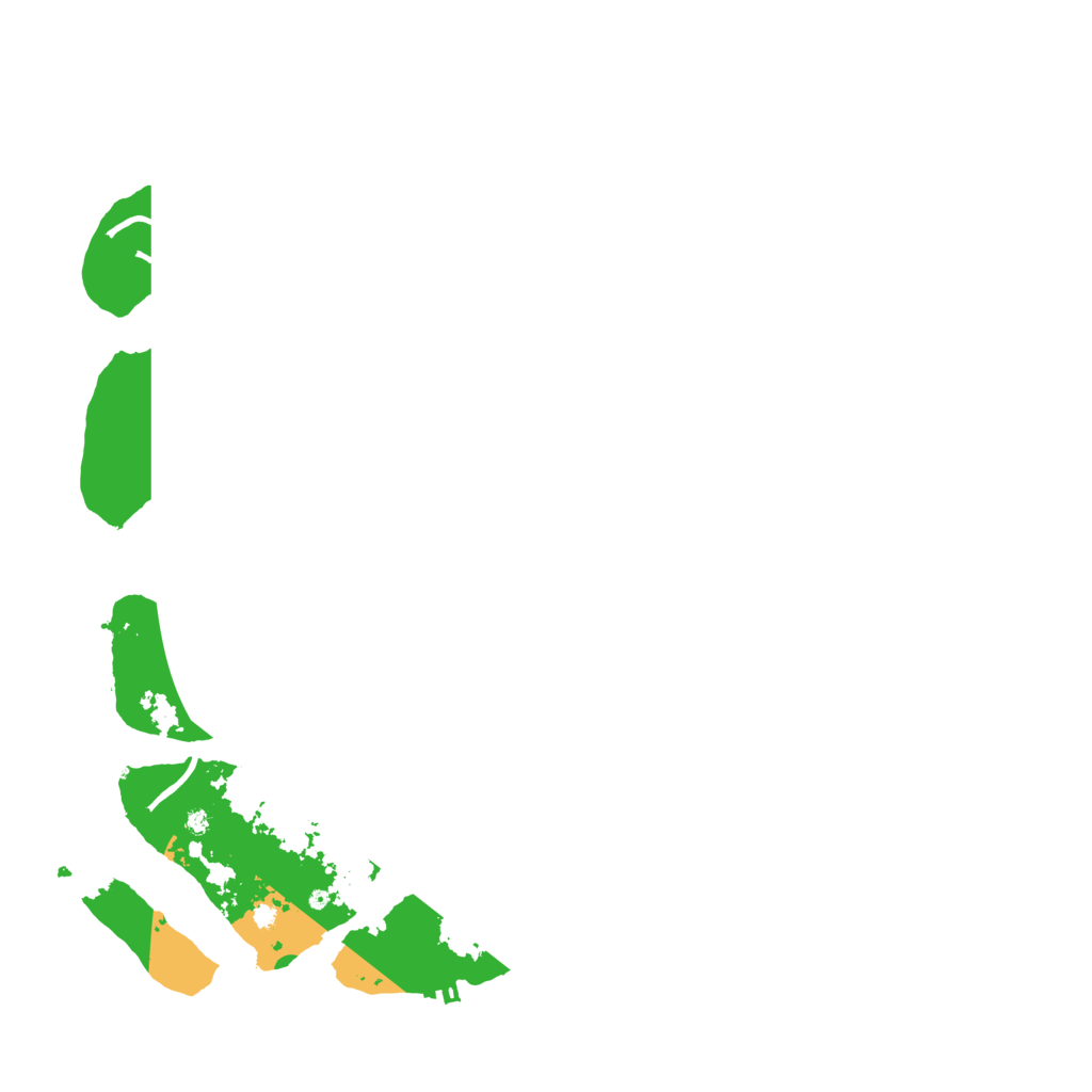 Biome Rust Map: Procedural Map, Size: 4096, Seed: 122008