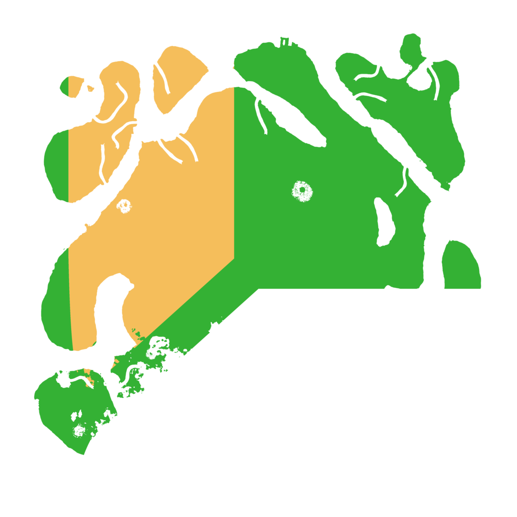 Biome Rust Map: Procedural Map, Size: 3800, Seed: 1338988469