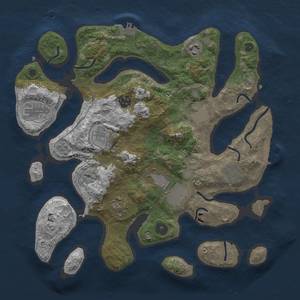 Thumbnail Rust Map: Procedural Map, Size: 3600, Seed: 31, 20 Monuments