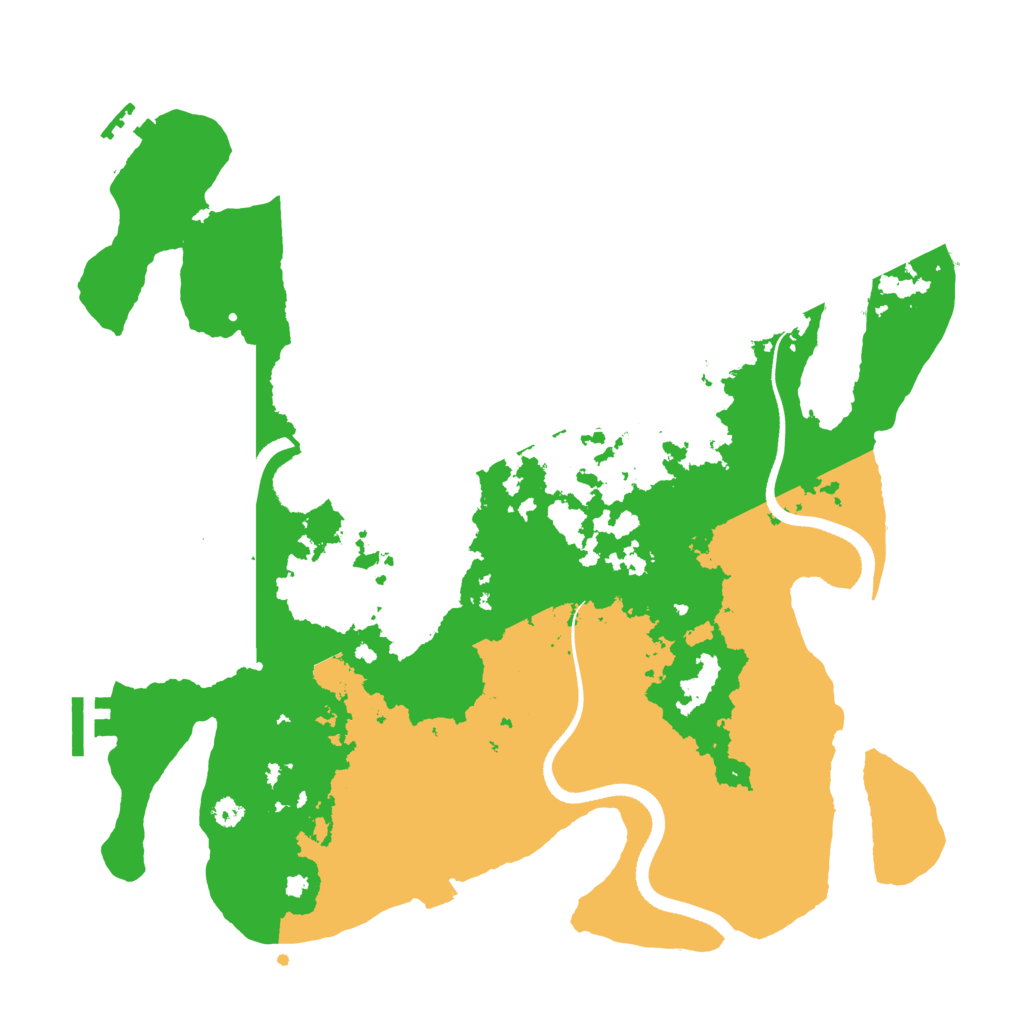 Biome Rust Map: Procedural Map, Size: 3500, Seed: 678792756