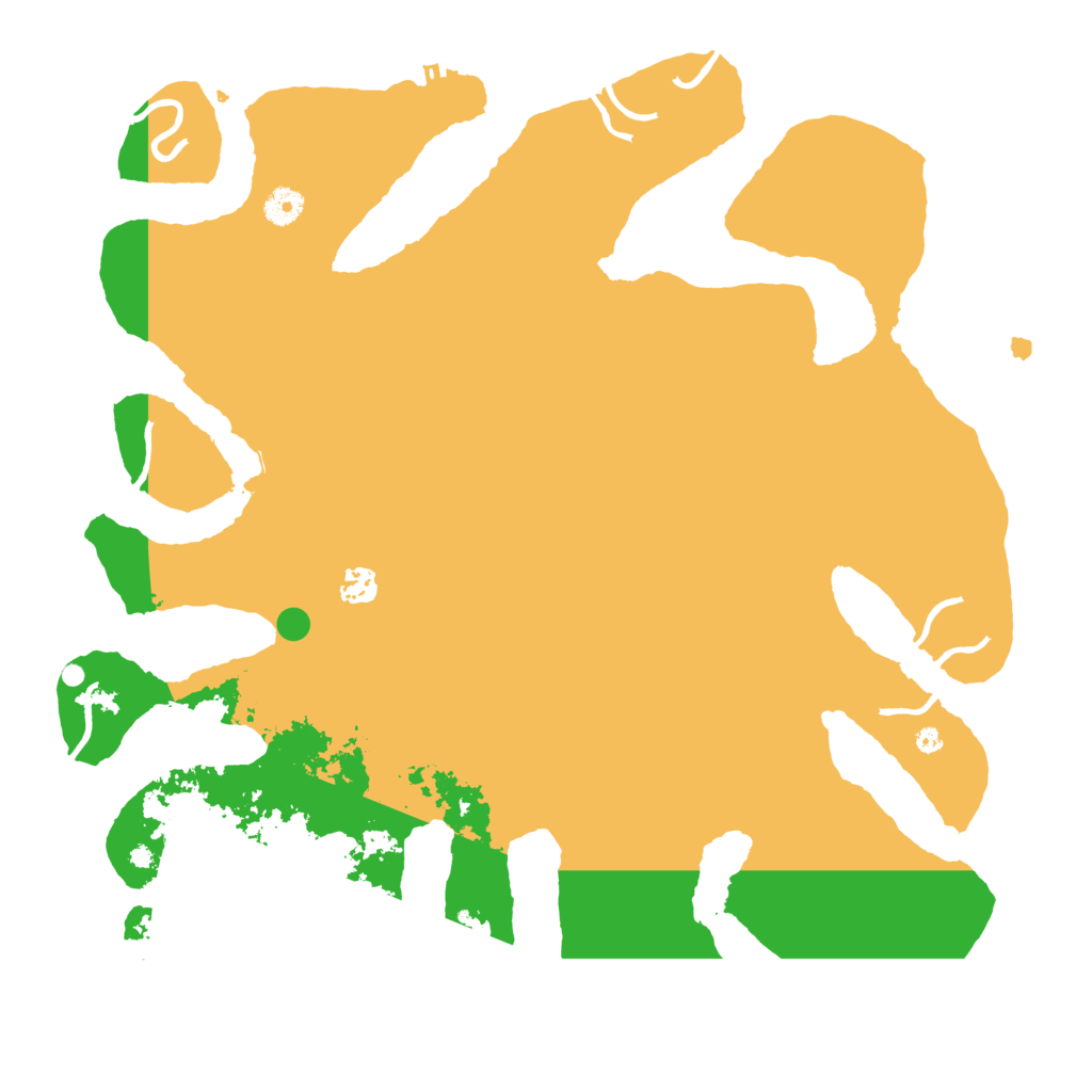 Biome Rust Map: Procedural Map, Size: 4300, Seed: 999