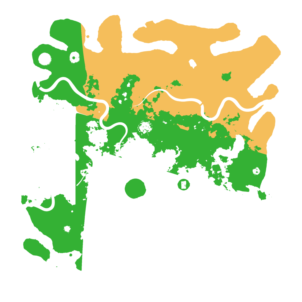 Biome Rust Map: Procedural Map, Size: 4200, Seed: 179302107