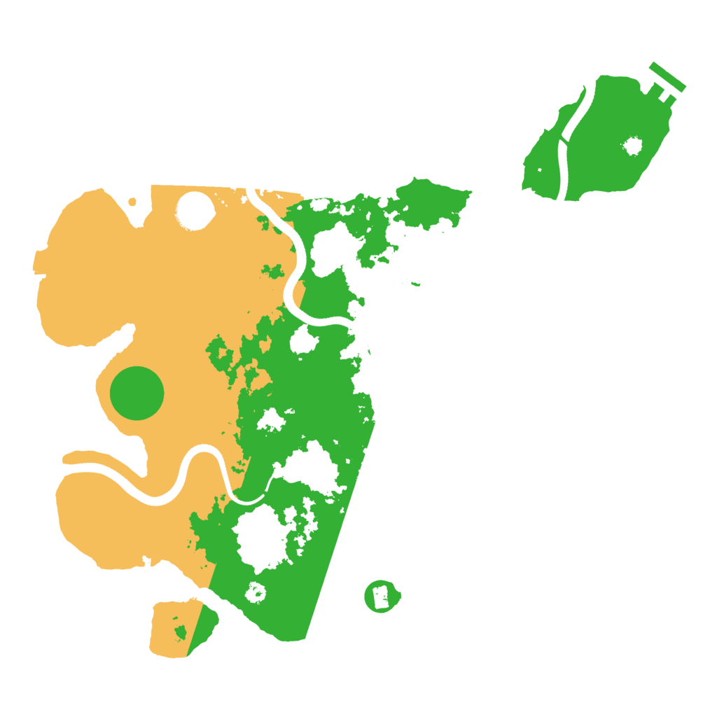 Biome Rust Map: Procedural Map, Size: 3500, Seed: 28102020