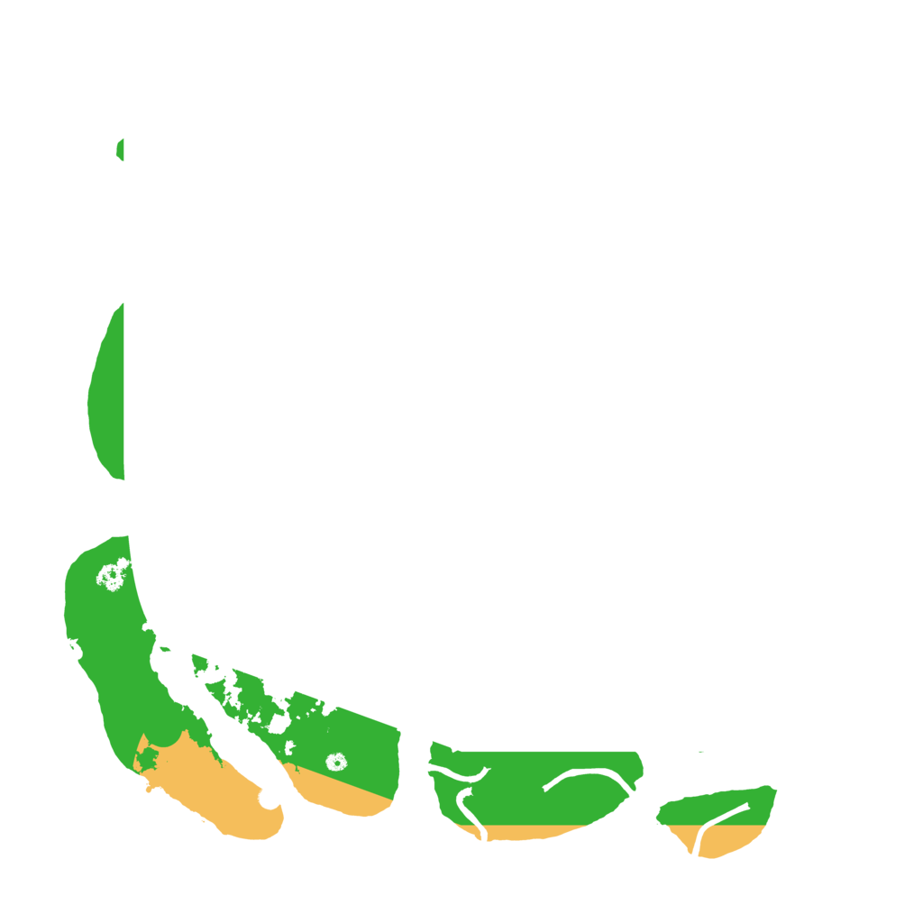 Biome Rust Map: Procedural Map, Size: 3500, Seed: 412311