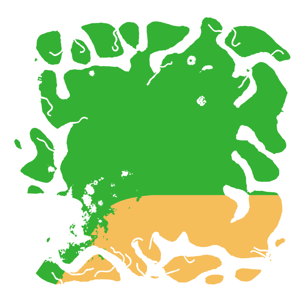 Biome Rust Map: Procedural Map, Size: 5000, Seed: 198