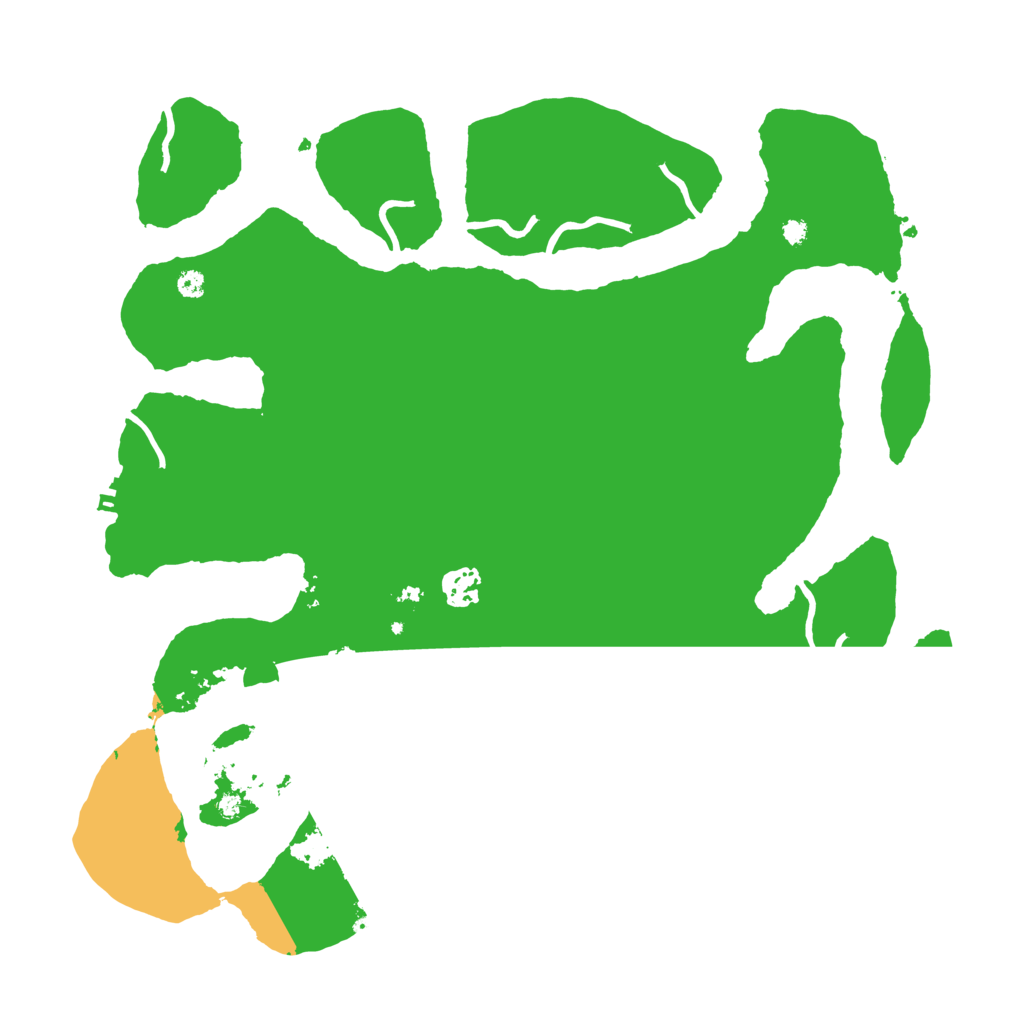 Biome Rust Map: Procedural Map, Size: 3800, Seed: 20082021