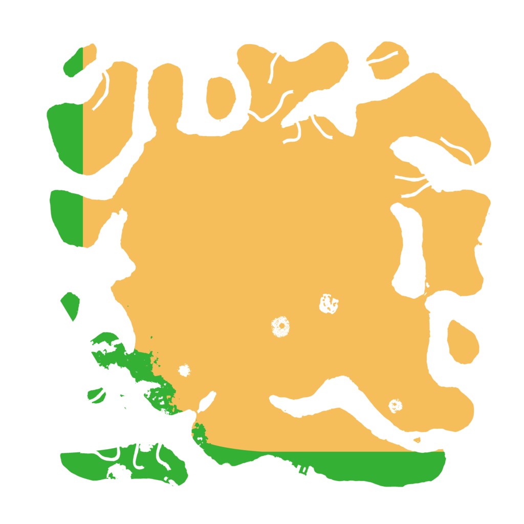 Biome Rust Map: Procedural Map, Size: 4000, Seed: 11780