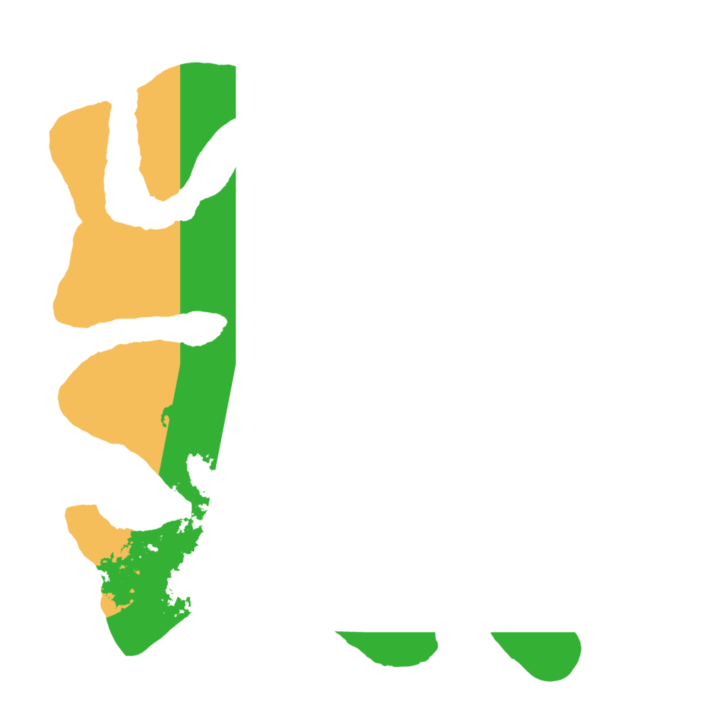 Biome Rust Map: Barren, Size: 3500, Seed: 20821